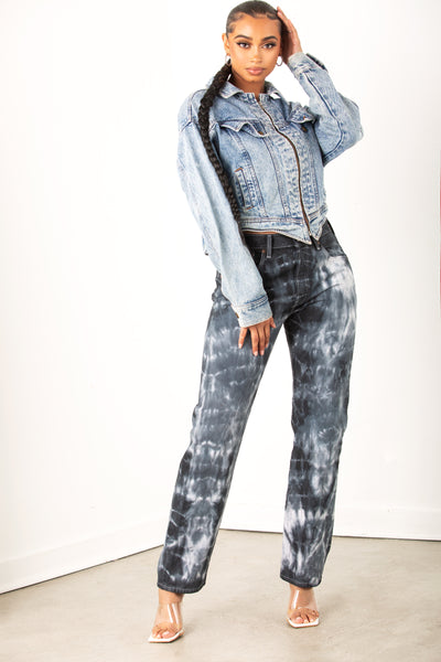 Vintage Levi Tie Dye Jean Blue