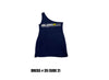 Reconstructed One Shoulder Racing Dress