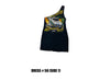 Reconstructed One Shoulder Racing Dress